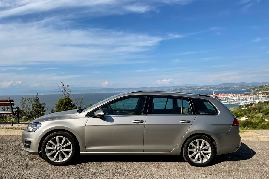 Noleggia Volkswagen Golf 9 in Italia a partire da € al giorno Volkswagen-Golf-Profile