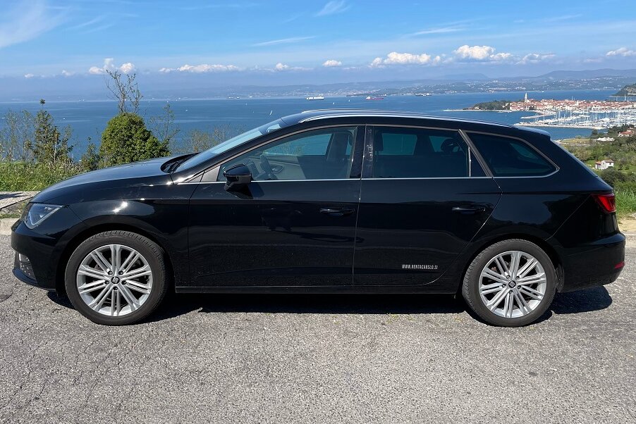 Noleggia Seat Leon Nero 8 in Italia a partire da € al giorno Seat_Leon_B_Profile
