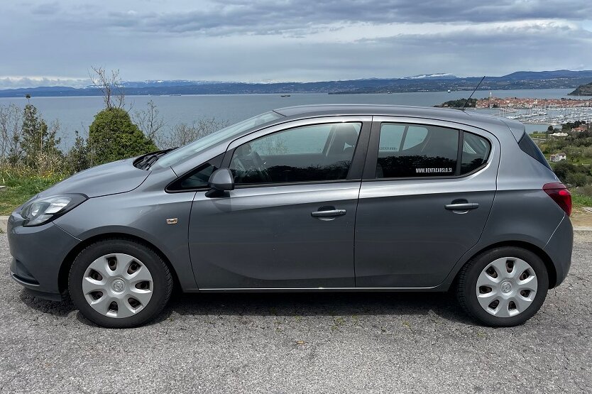 Noleggia Opel Corsa E G 4 in Italia a partire da € al giorno Opel-Corsa-Grey-Profile